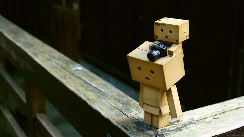 Danbo Cardboard Robot — Brown