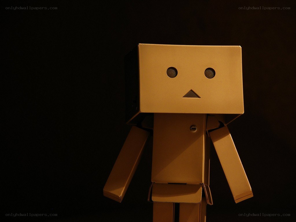 Danbo cardboard robot figure