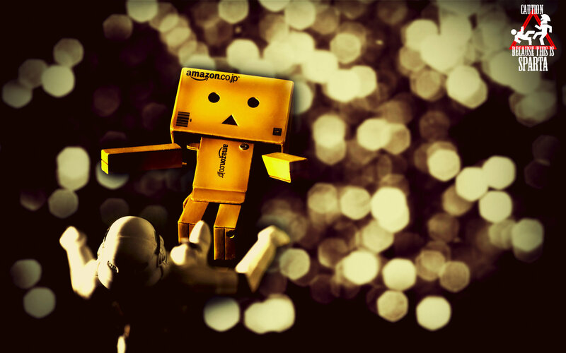 Danbo Figure in Motion