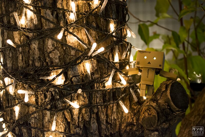 Danbo Figure on Tree