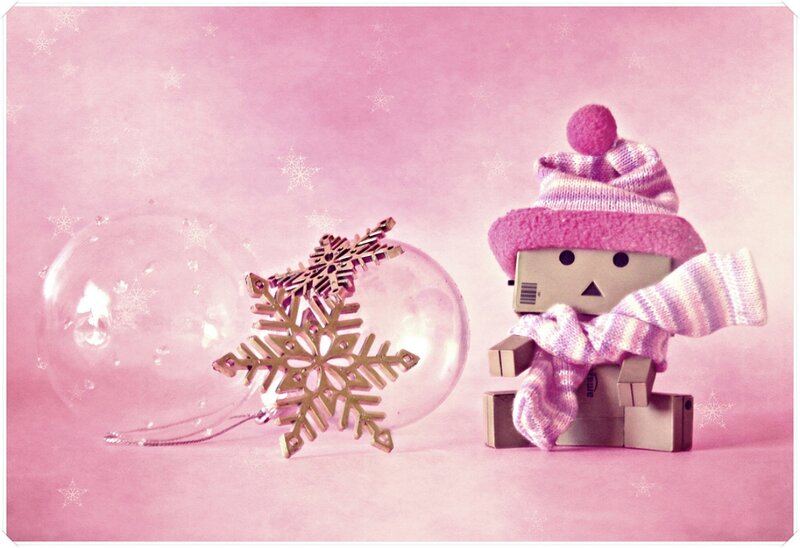 Danbo Figure with Ornaments