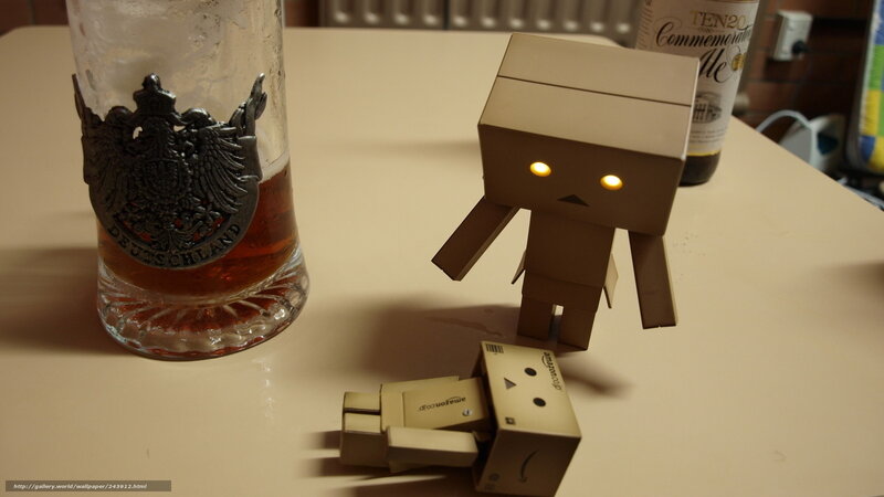 Danbo Figures on Table