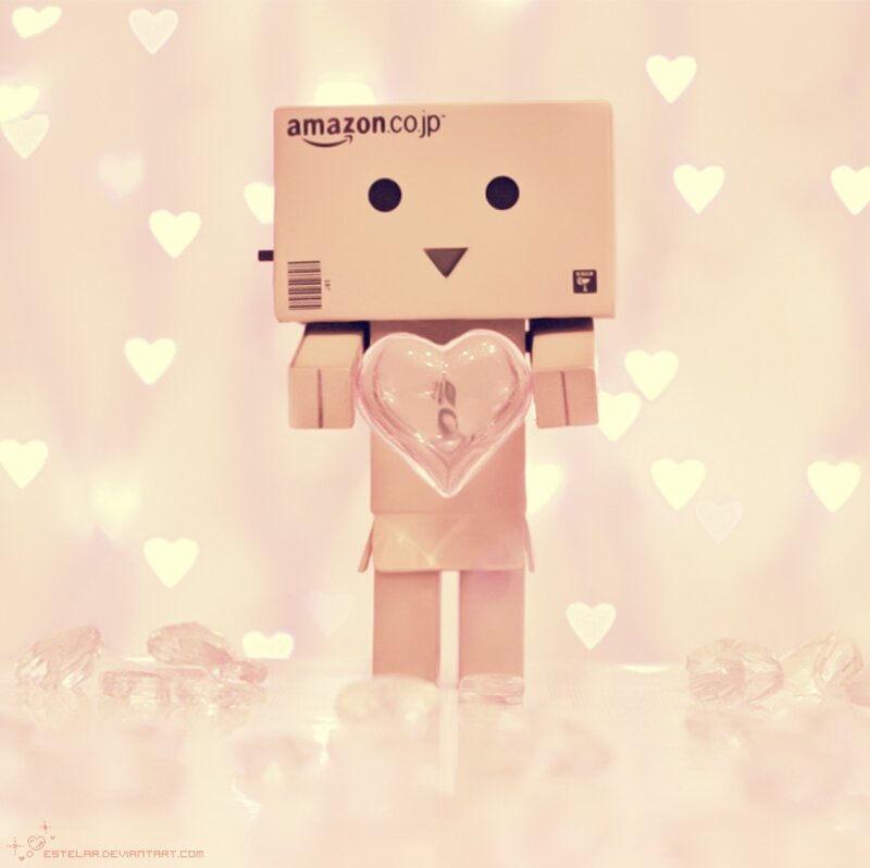 Danbo Holding Heart