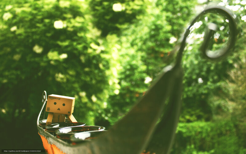 Danbo in a Boat