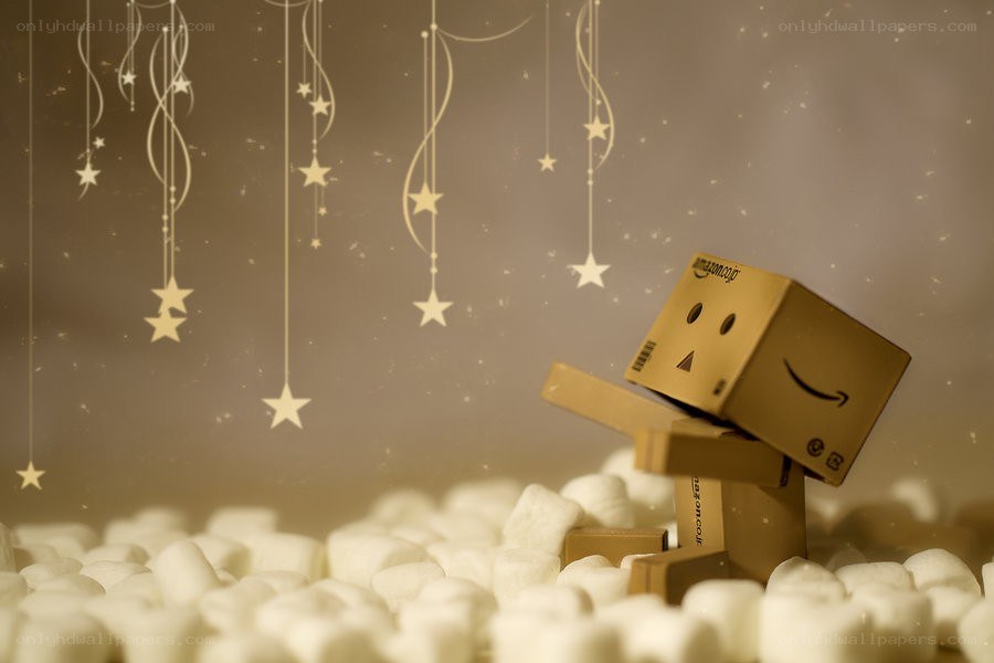 Danbo in a marshmallow dream