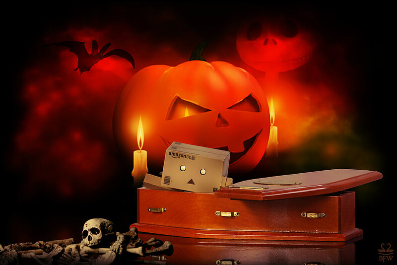 Danbo in Coffin