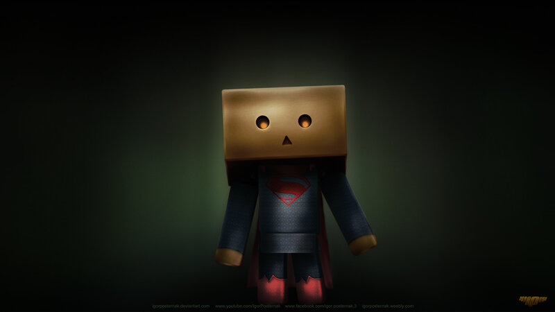 Danbo in Superman Costume — Black
