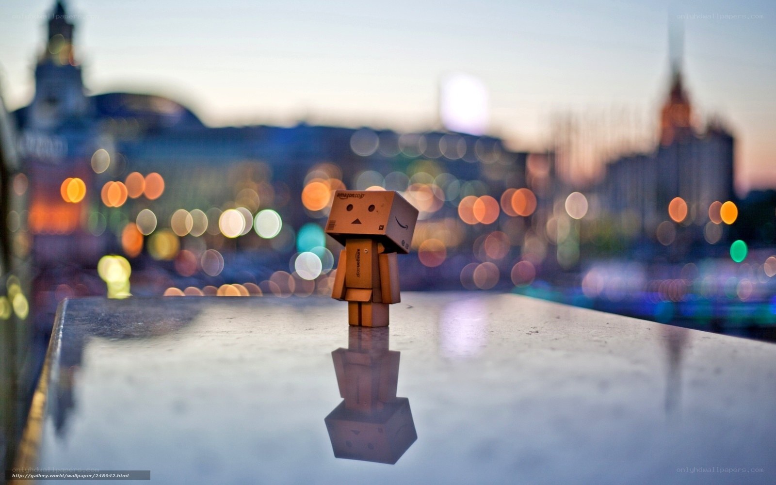 Danbo in the city
