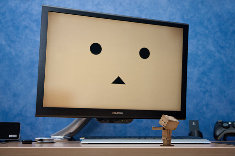 Danbo on a desk