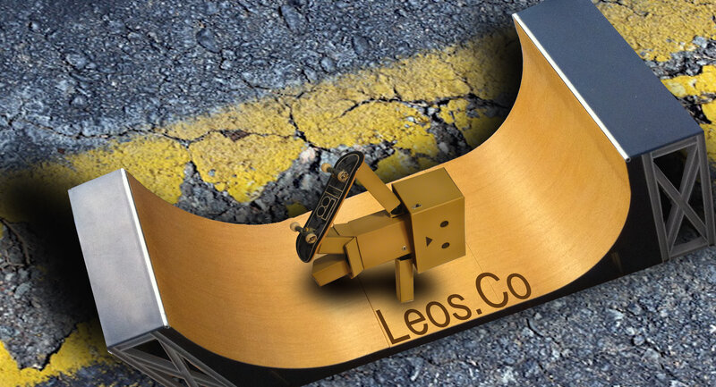 Danbo on Skateboard — Brown