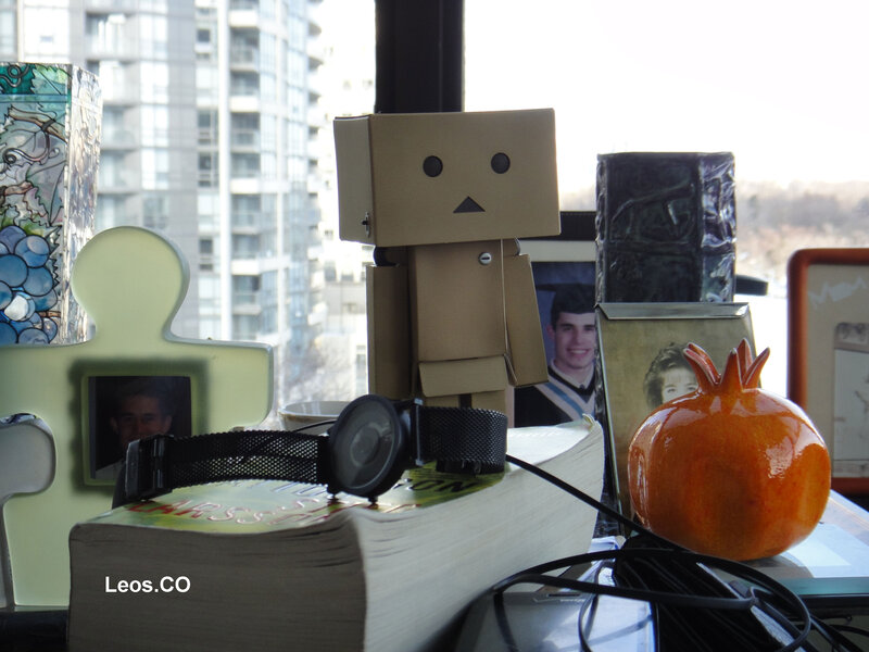 Danbo Robot on Book