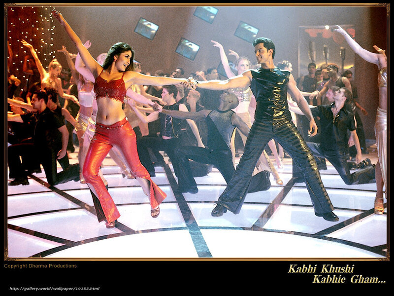 Dance scene from Kabhi Khushi Kabhie Gham