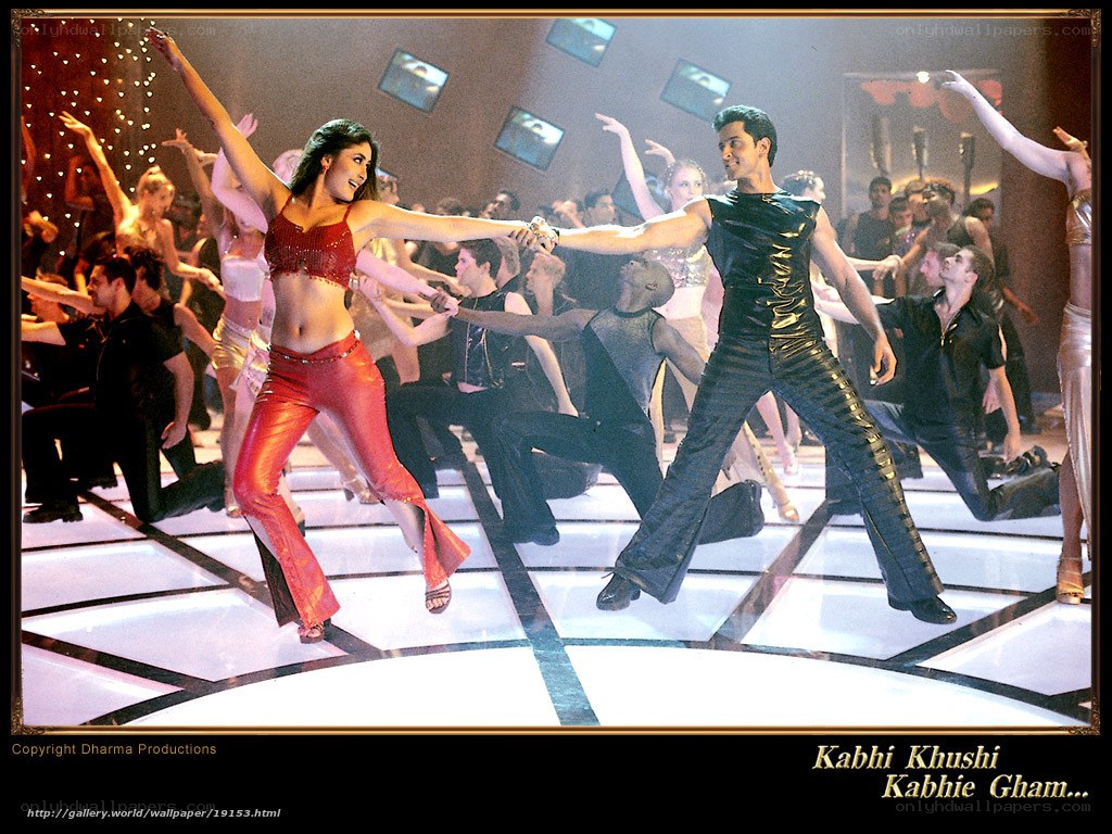 Dance scene from Kabhi Khushi Kabhie Gham