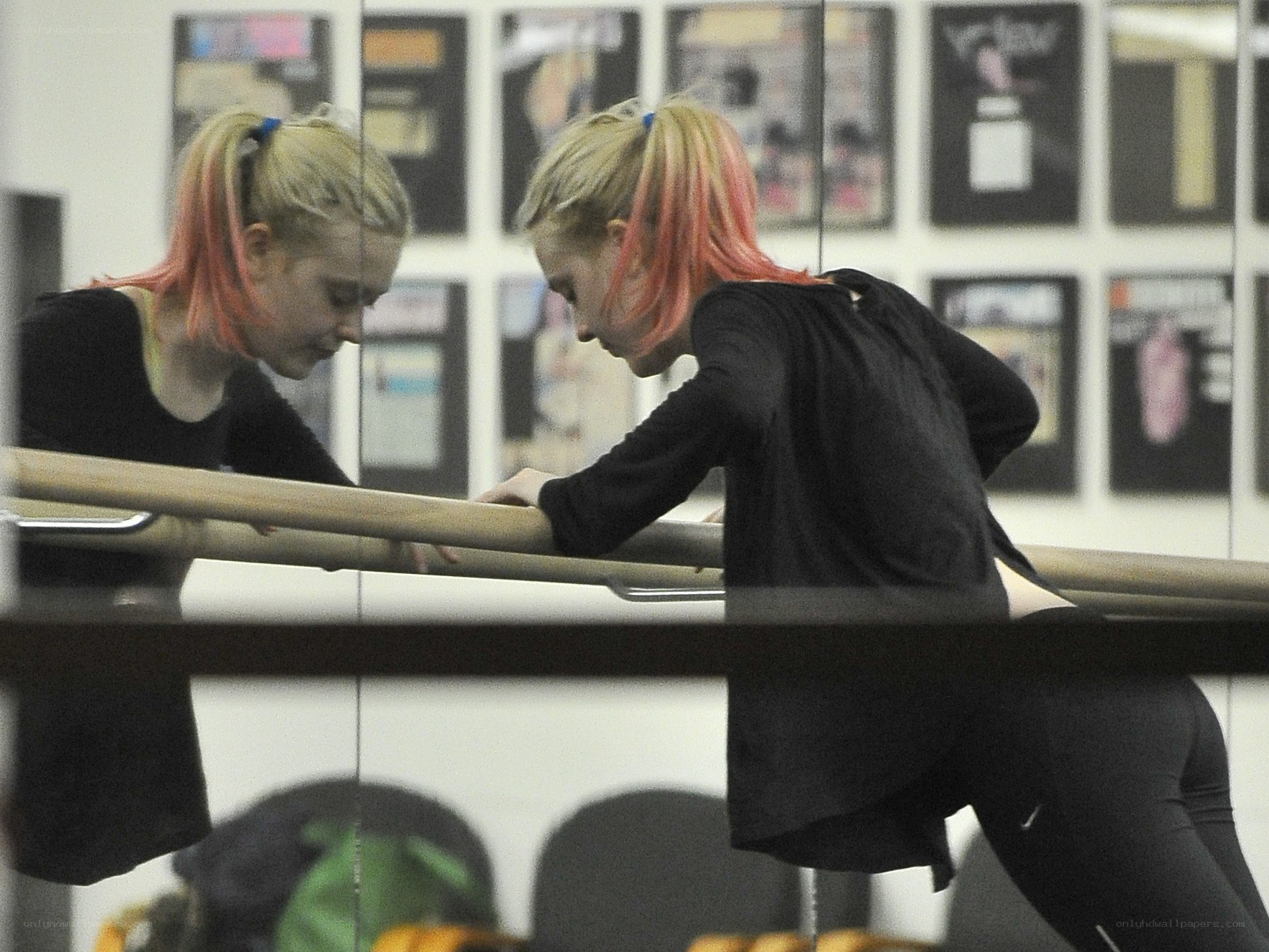 Dancer at the barre