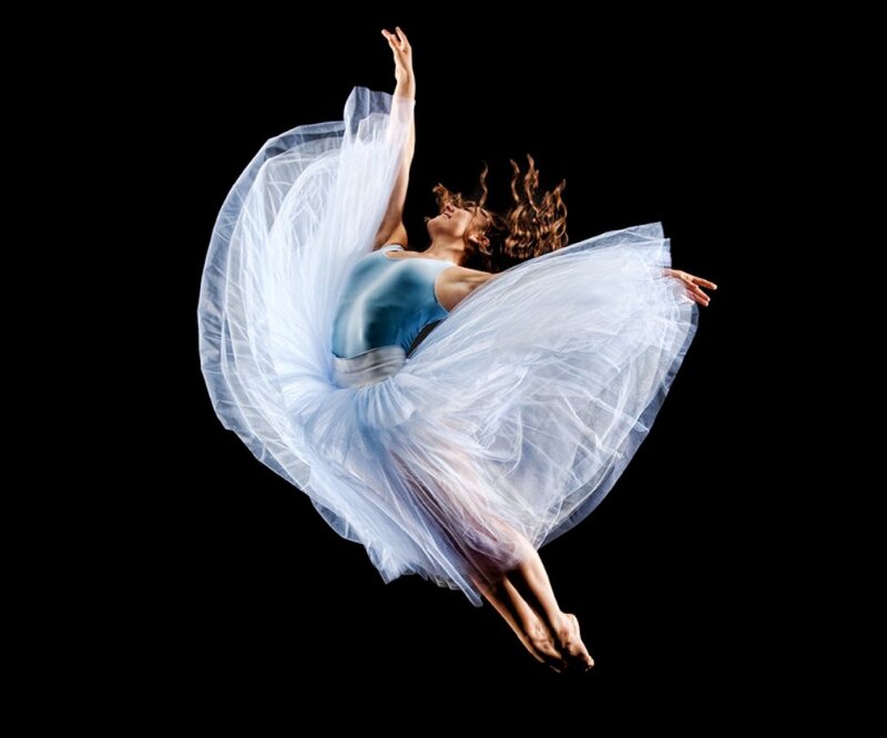 Dancer in Blue Tutu