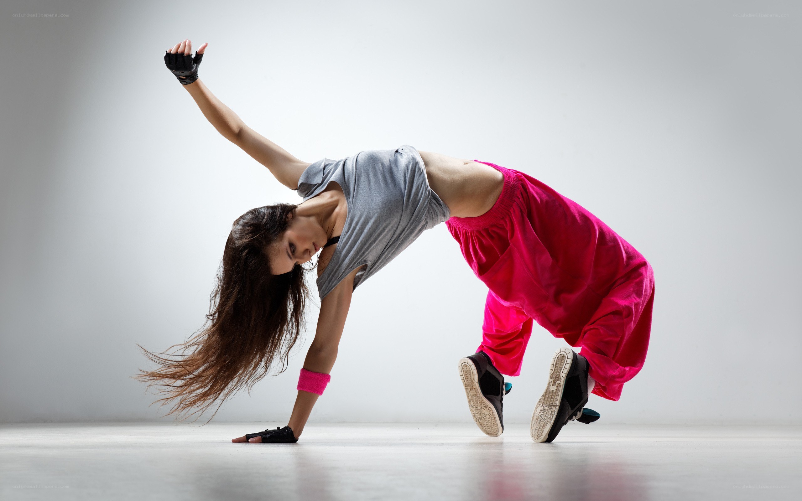 dancer in dynamic pose