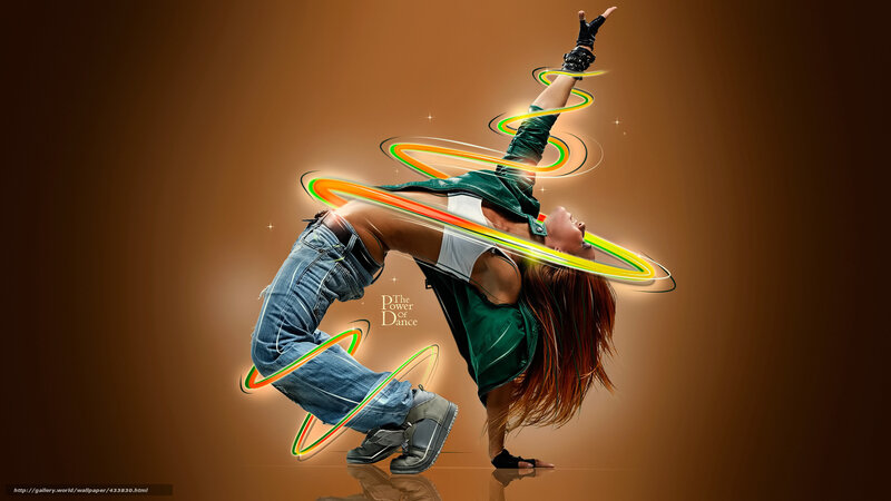 Dancer in Dynamic Pose — Brown