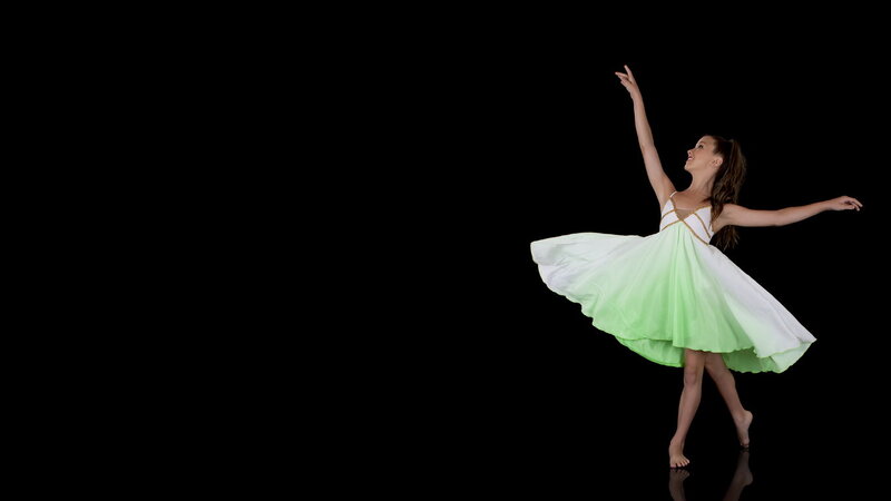 Dancer in Green Dress