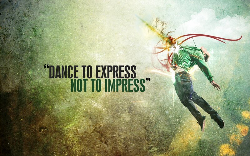 Dancer in Mid-air — Green