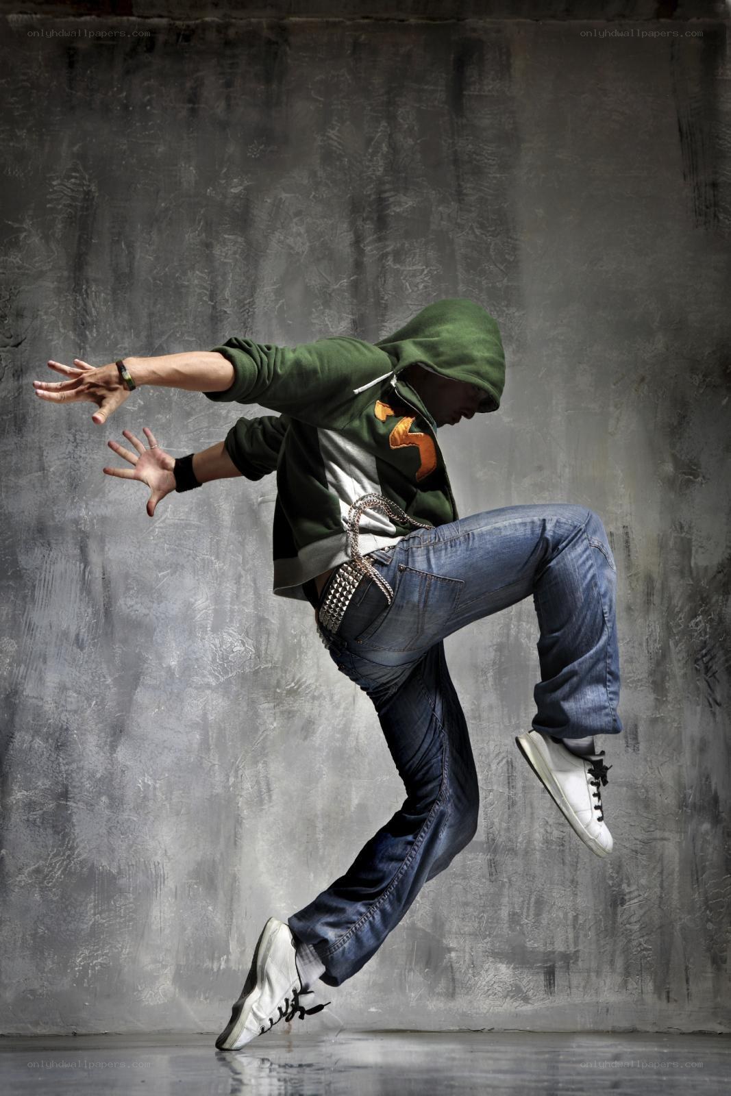 dancer in mid-jump