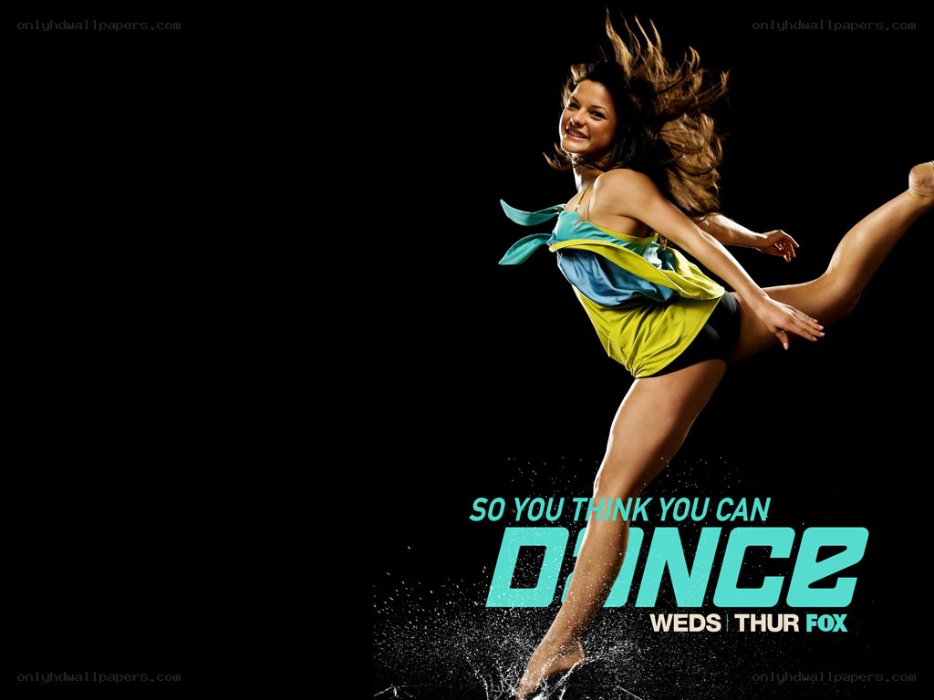 Dancer in mid-jump