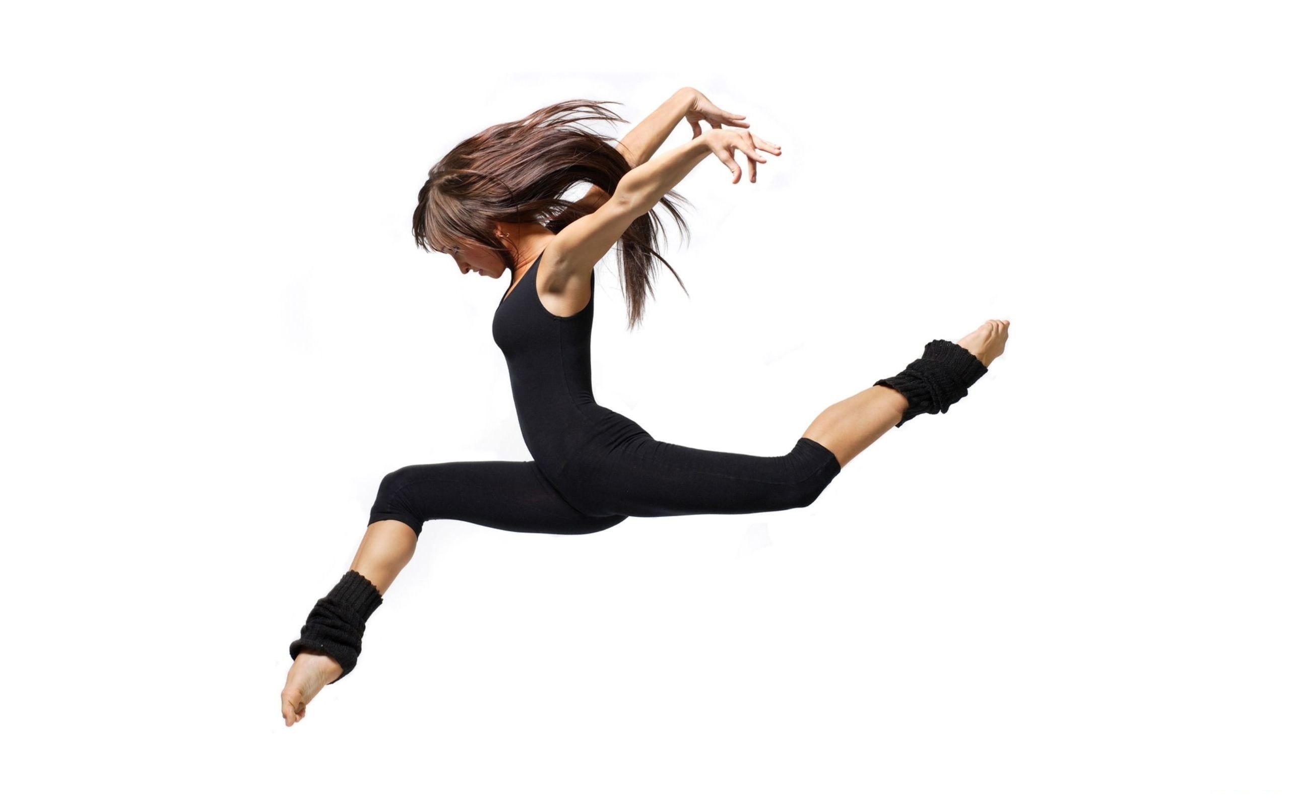 dancer in mid-jump