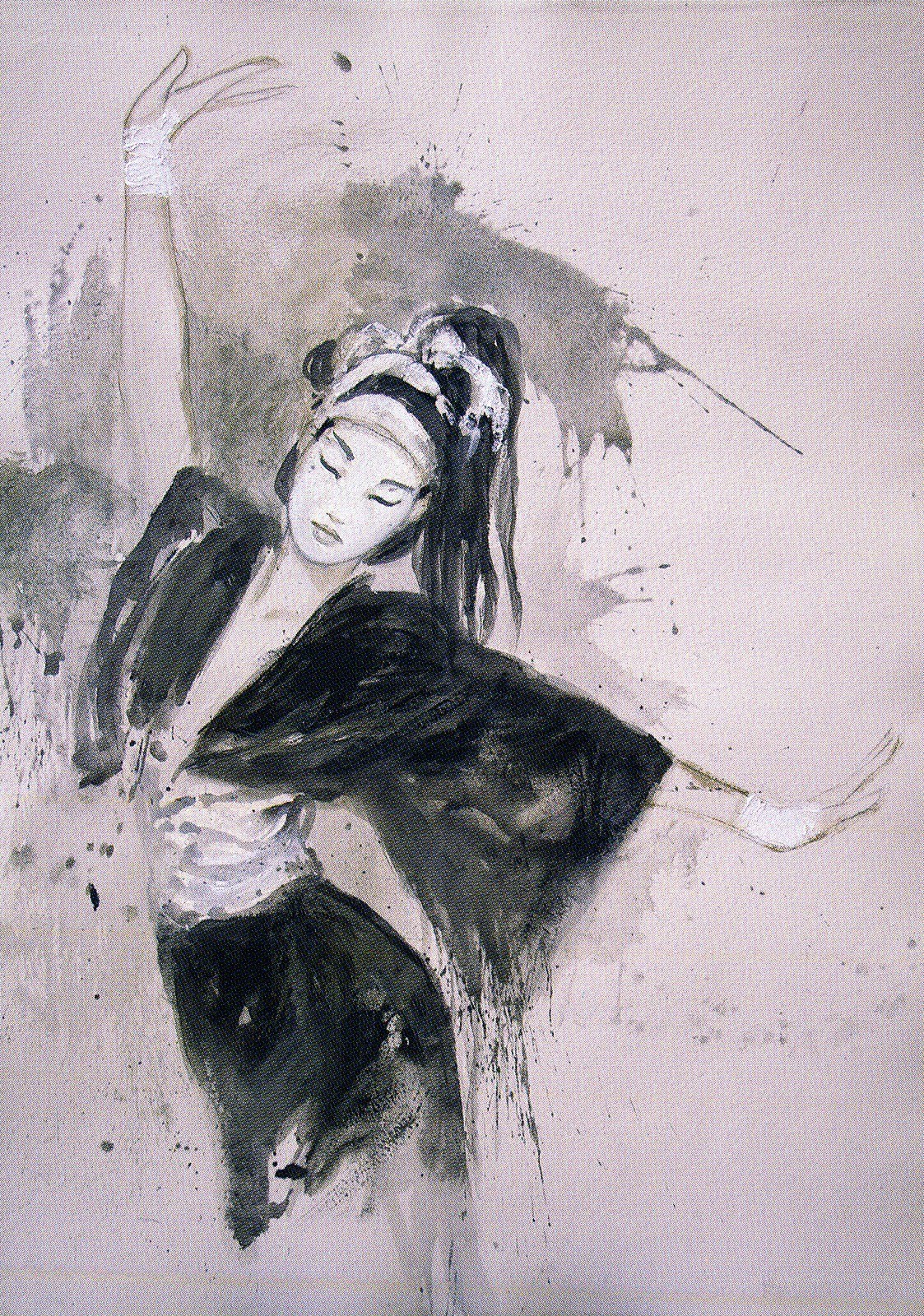 Dancer in motion
