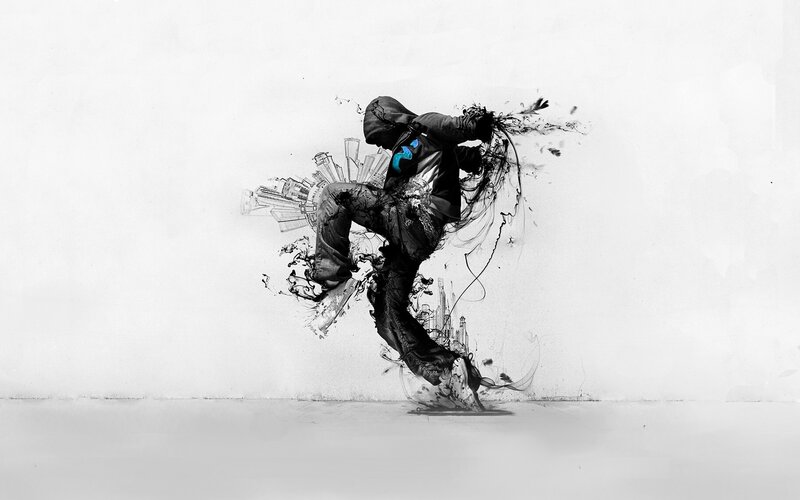 dancer in motion art