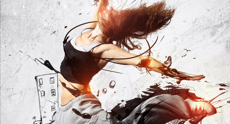 dancer in motion artwork