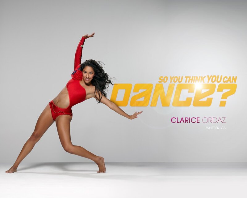 Dancer in red costume