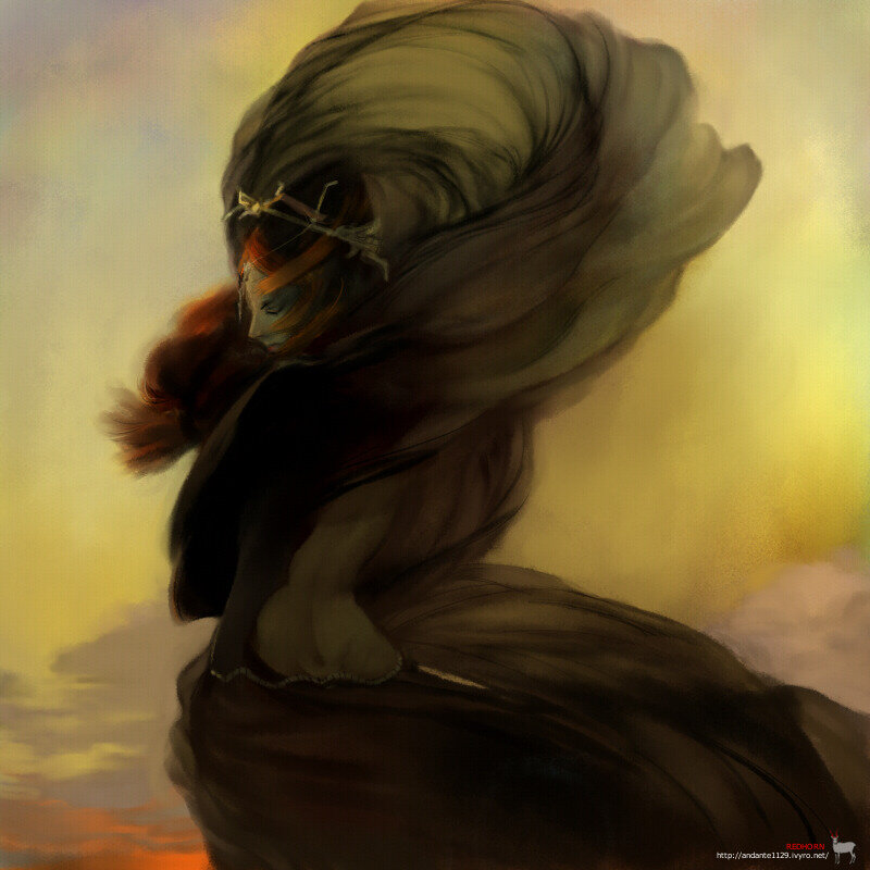 dancer in the wind