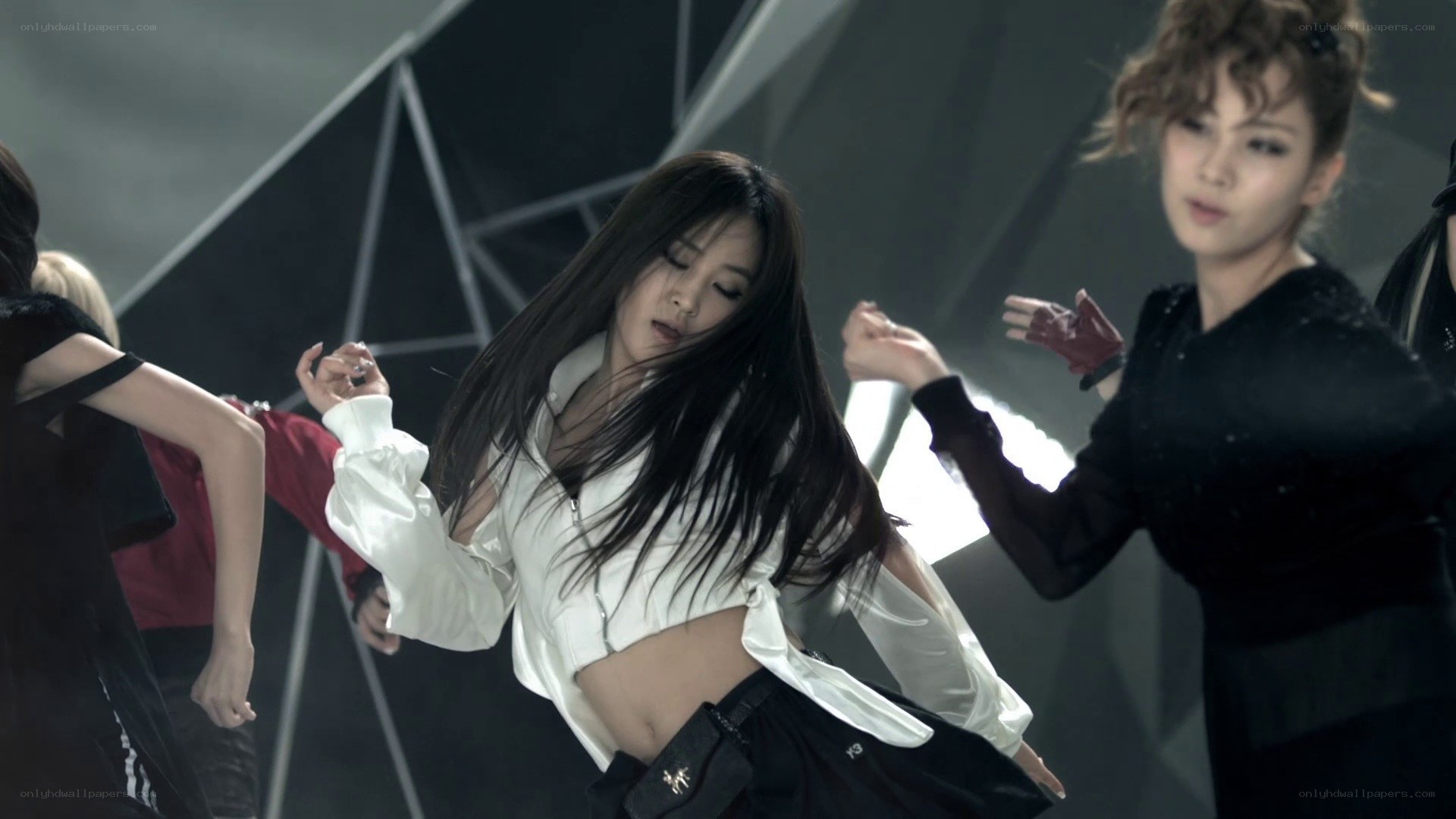 dancer in white shirt