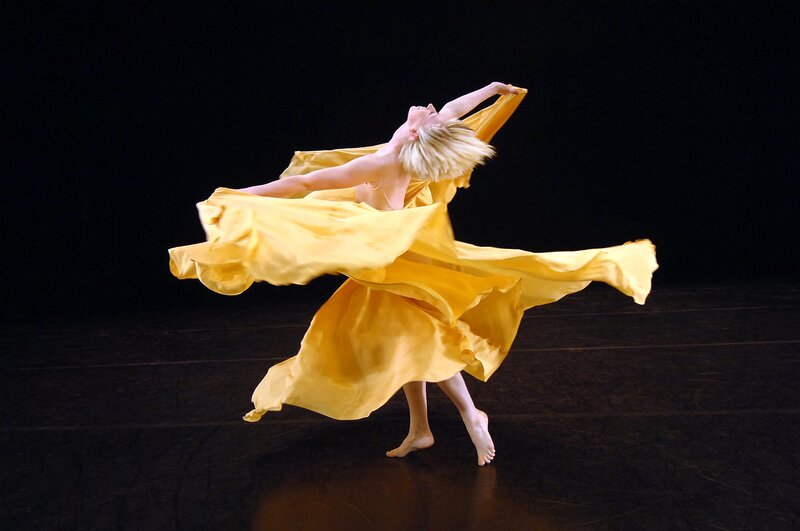 Dancer in Yellow Dress