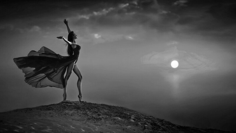 Dancer on a Hill