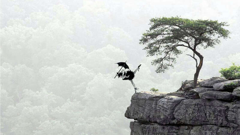 Dancer on Cliff Edge