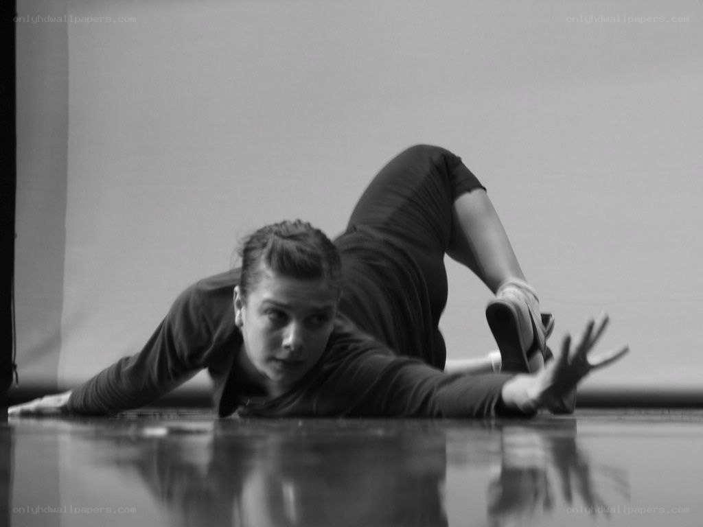 dancer on the floor