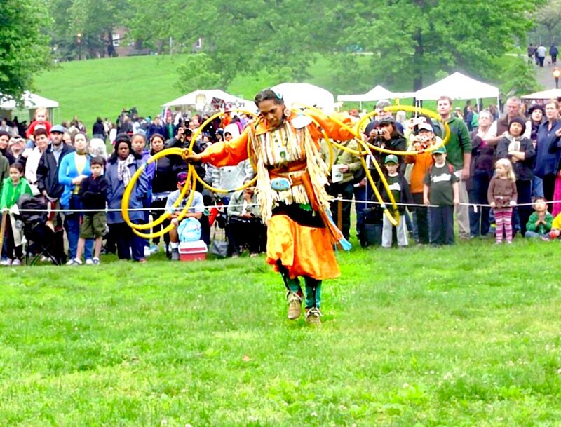 Dancer with Hoops