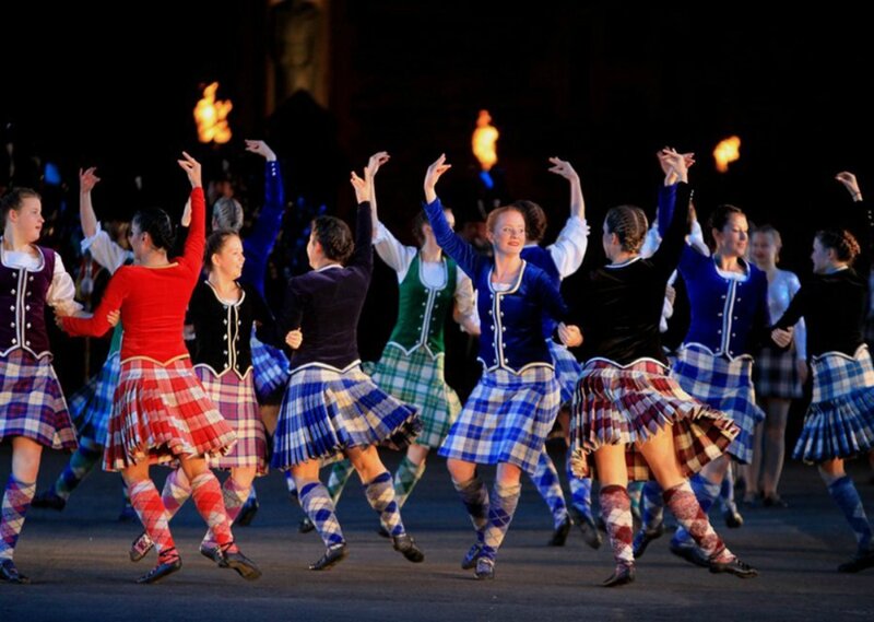 Dancers in Kilts