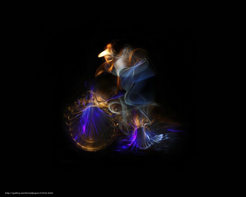 Dancers in Motion — Blue, Dynamic