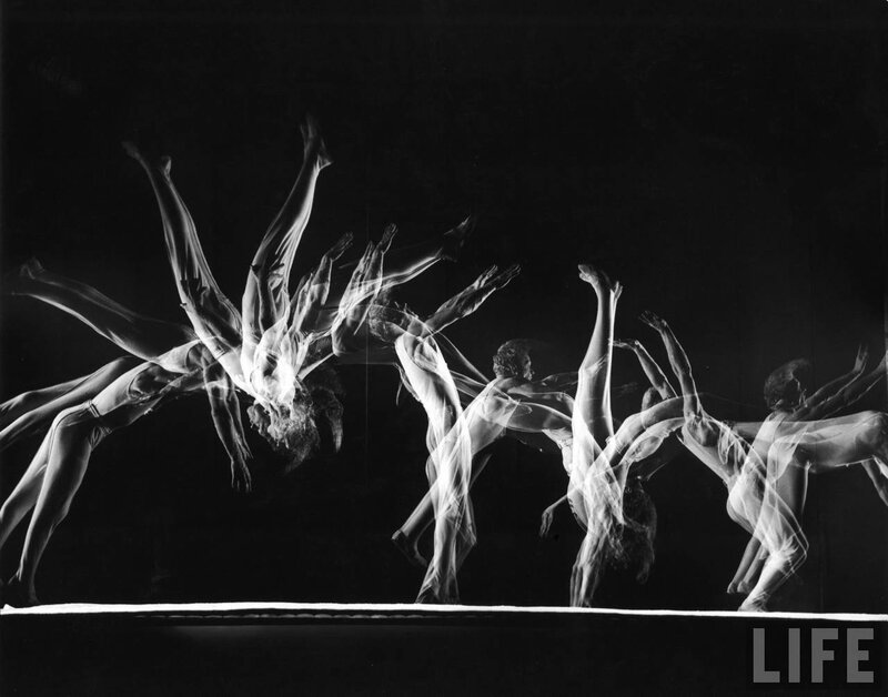 Dancers in motion