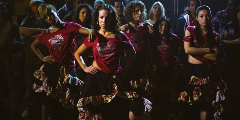 Dancers in Red Shirts