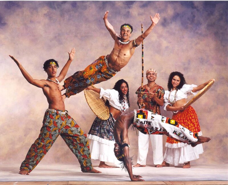Dancers in traditional attire
