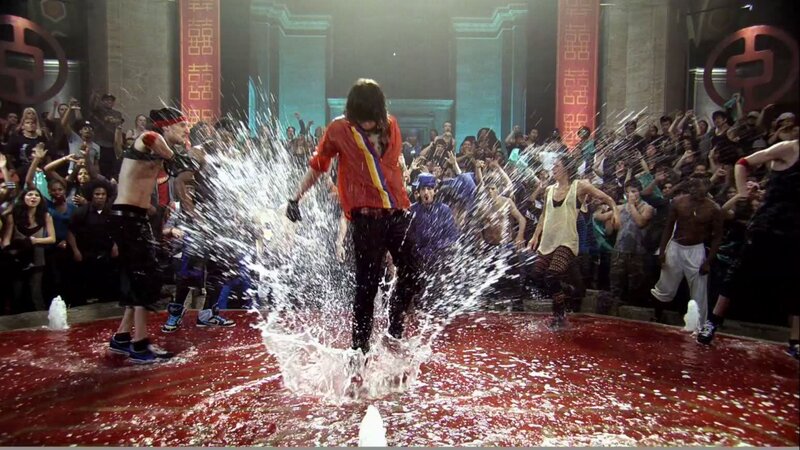 Dancers in Water — Red