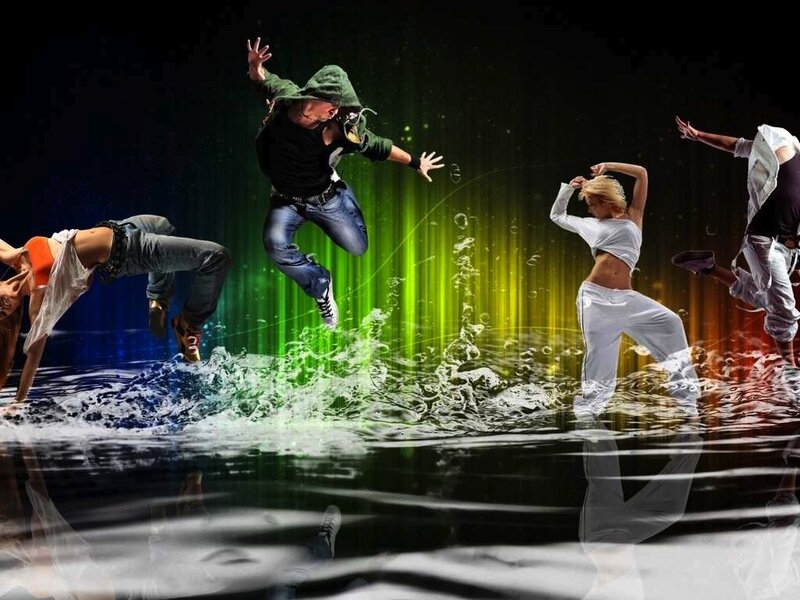 Dancers in Water