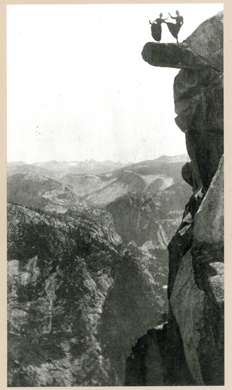 Dancers on a cliff edge