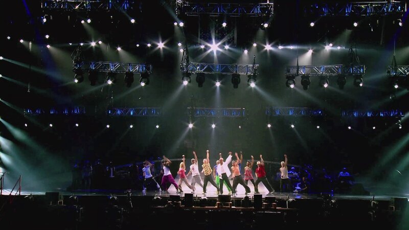 Dancers on Stage — Black