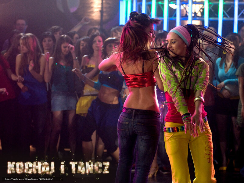 Dancing at a club