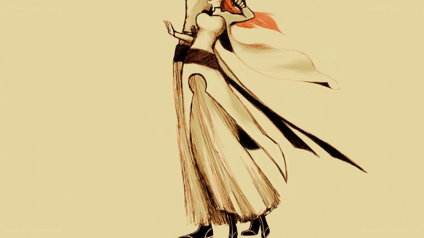 dancing couple sketch