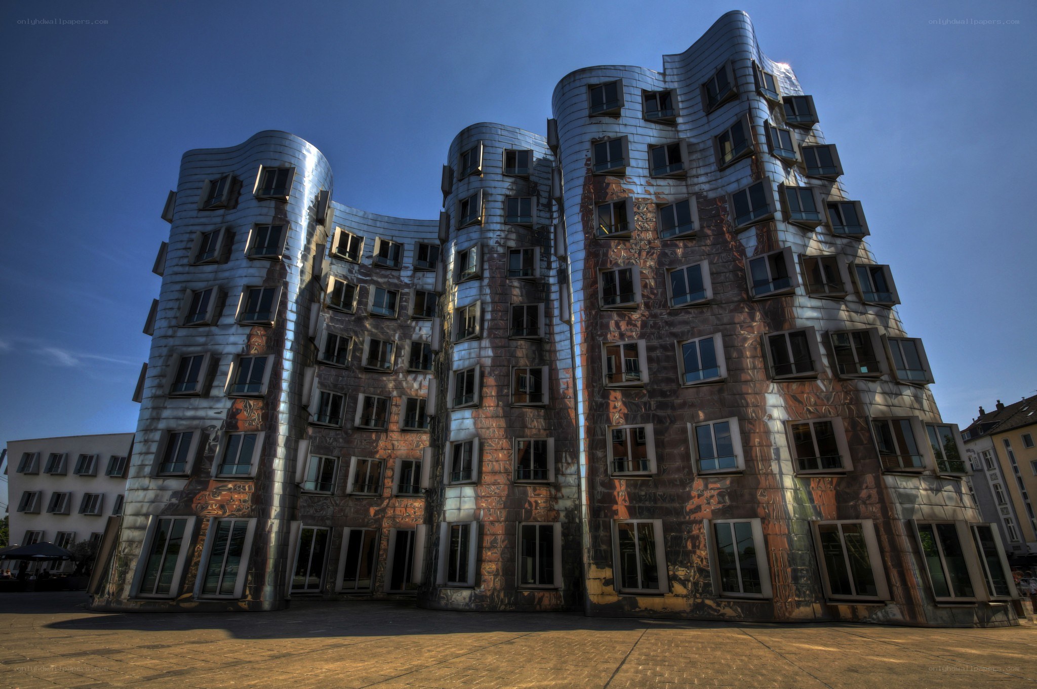 Dancing House building in Prague