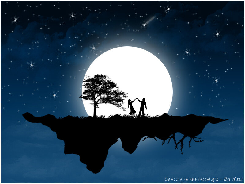 Dancing in the moonlight